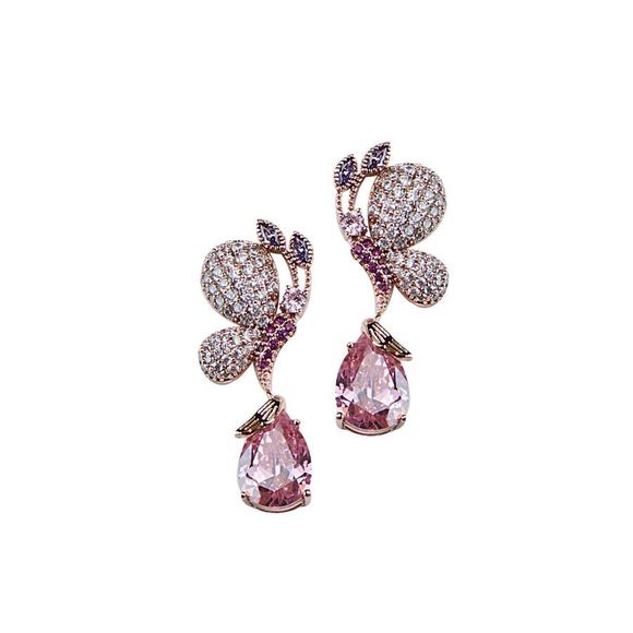 Park Lane Jewelry - PINK FLOURISH BUTTERFLY EARRINGS NWT